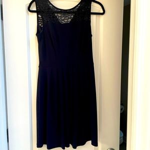Navy blue dress